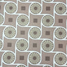 Retro Oranges Wallpaper - Purple/Taupe