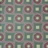 Retro Oranges Wallpaper - Purple/Grey