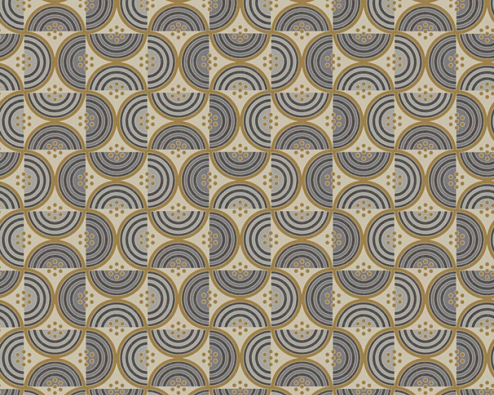 Baroque Pattern II Wallpaper - Sand