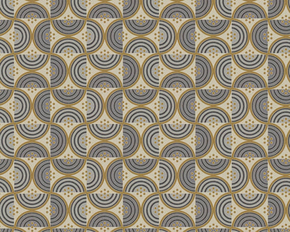 Baroque Pattern II Wallpaper - Sand
