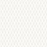 Dun Diamond Leaves Wallpaper - White