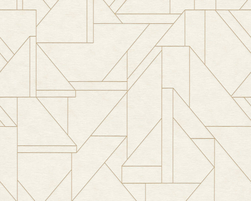 Metro Deco Lines (Metropolitan Stories 3 Collection) - Grey/Silver