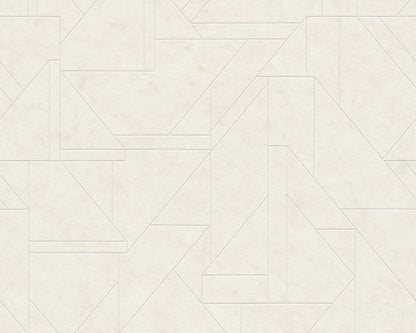 Metro Deco Lines (Metropolitan Stories 3 Collection) - Grey/Silver