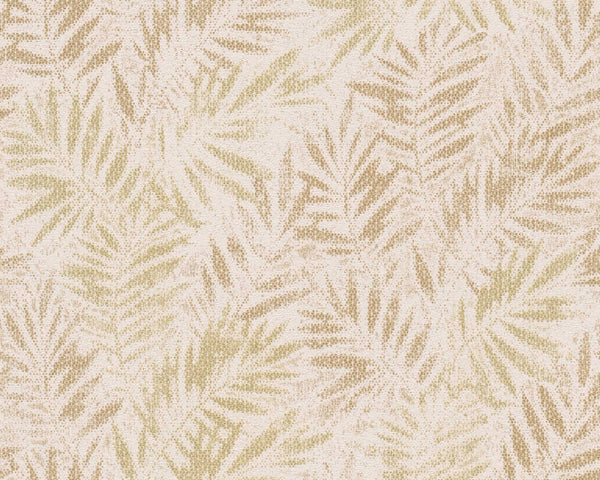 Sample - Don't Leaves Me Wallpaper (Metropolitan Stories 3 Collection) - Pink/Gold