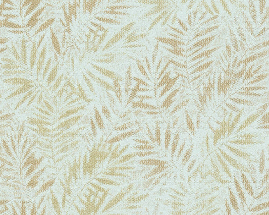 Don't Leaves Me Wallpaper (Metropolitan Stories 3 Collection) - Green/Gold