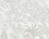 Floral Bliss Wallpaper (Metropolitan Stories 3 Collection) - White/Grey