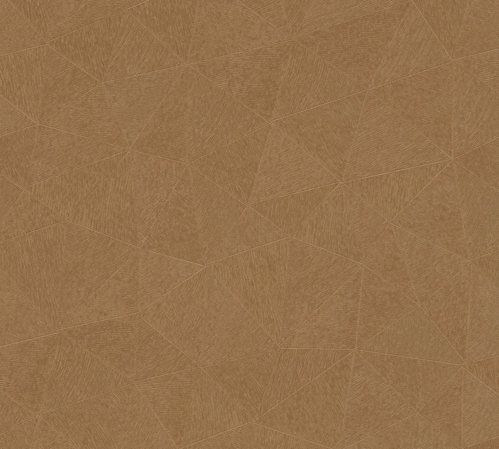 Hexagon Wallpaper - Metropolitan Series 3 - Light Brown