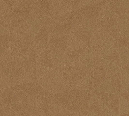 Hexagon Wallpaper - Metropolitan Series 3 - Light Brown
