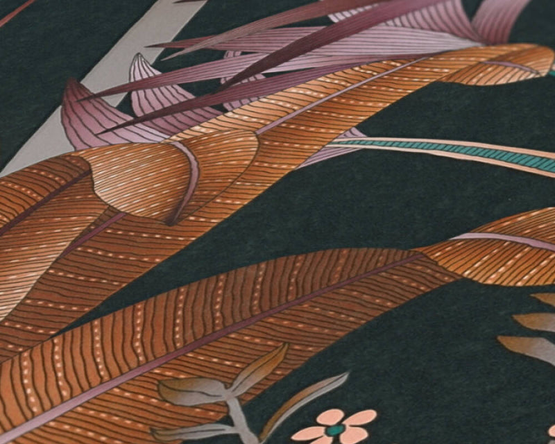 Graphic Palms Wallpaper - 5 Colours