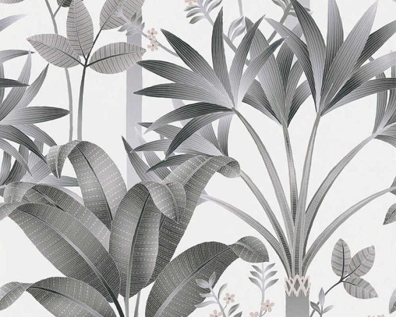 Graphic Palms Wallpaper - 5 Colours