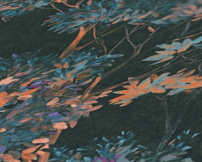Abstract Garden Wallpaper - 5 Colours