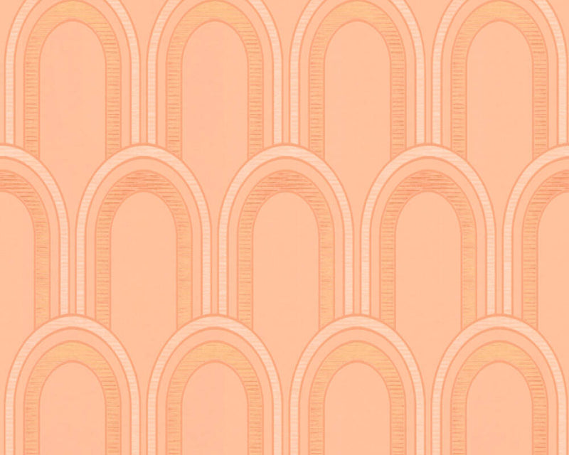 Metallic Arches Wallpaper - 4 Colours