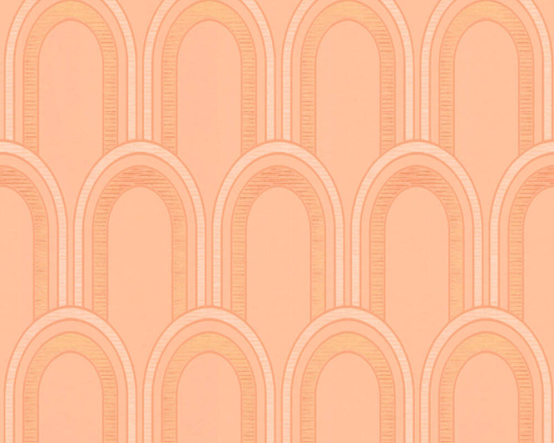 Metallic Arches Wallpaper - 4 Colours