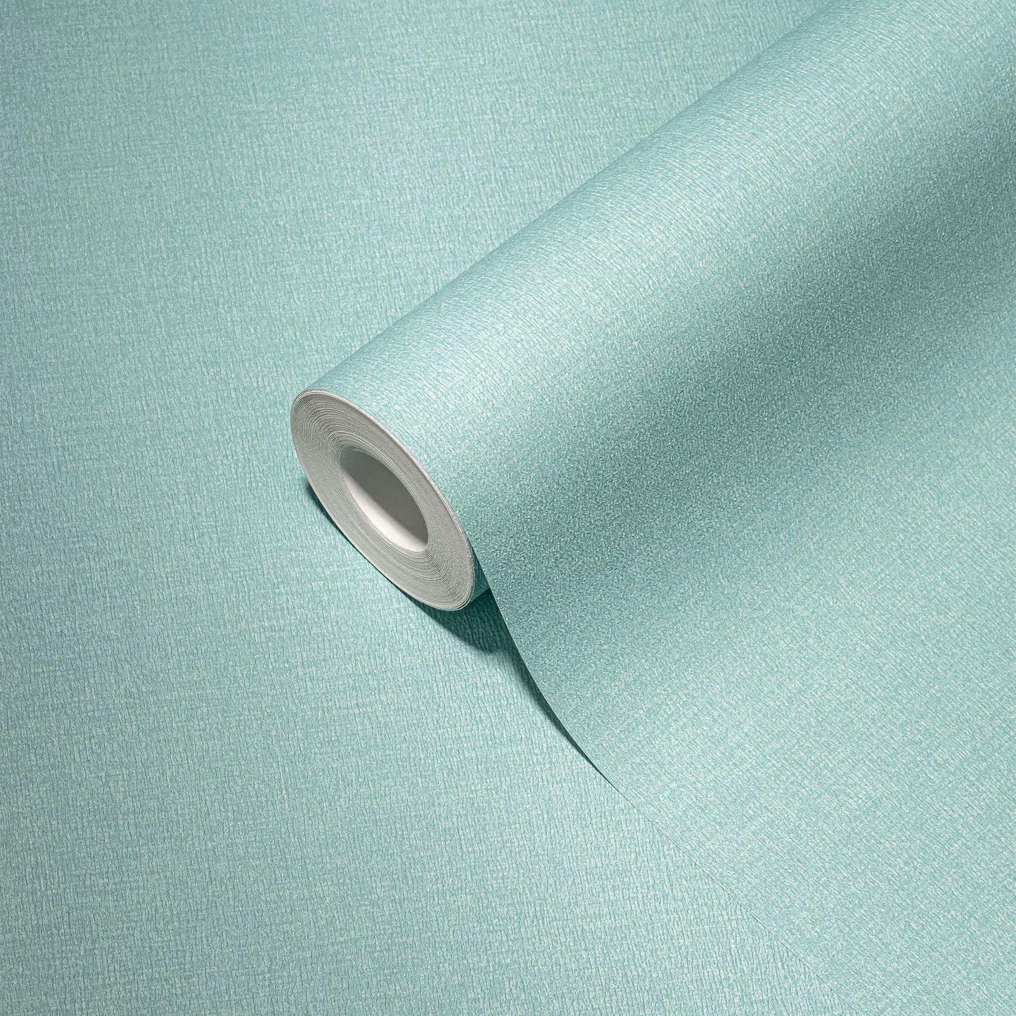 Stockholm Plain Heavy Weight Wallpaper  - Turquoise