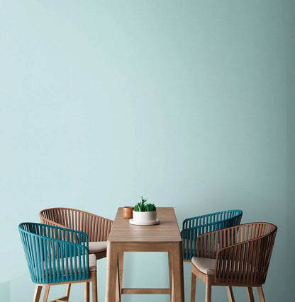 Stockholm Plain Heavy Weight Wallpaper  - Turquoise
