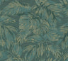 Jade Leaf Wallpaper - Green