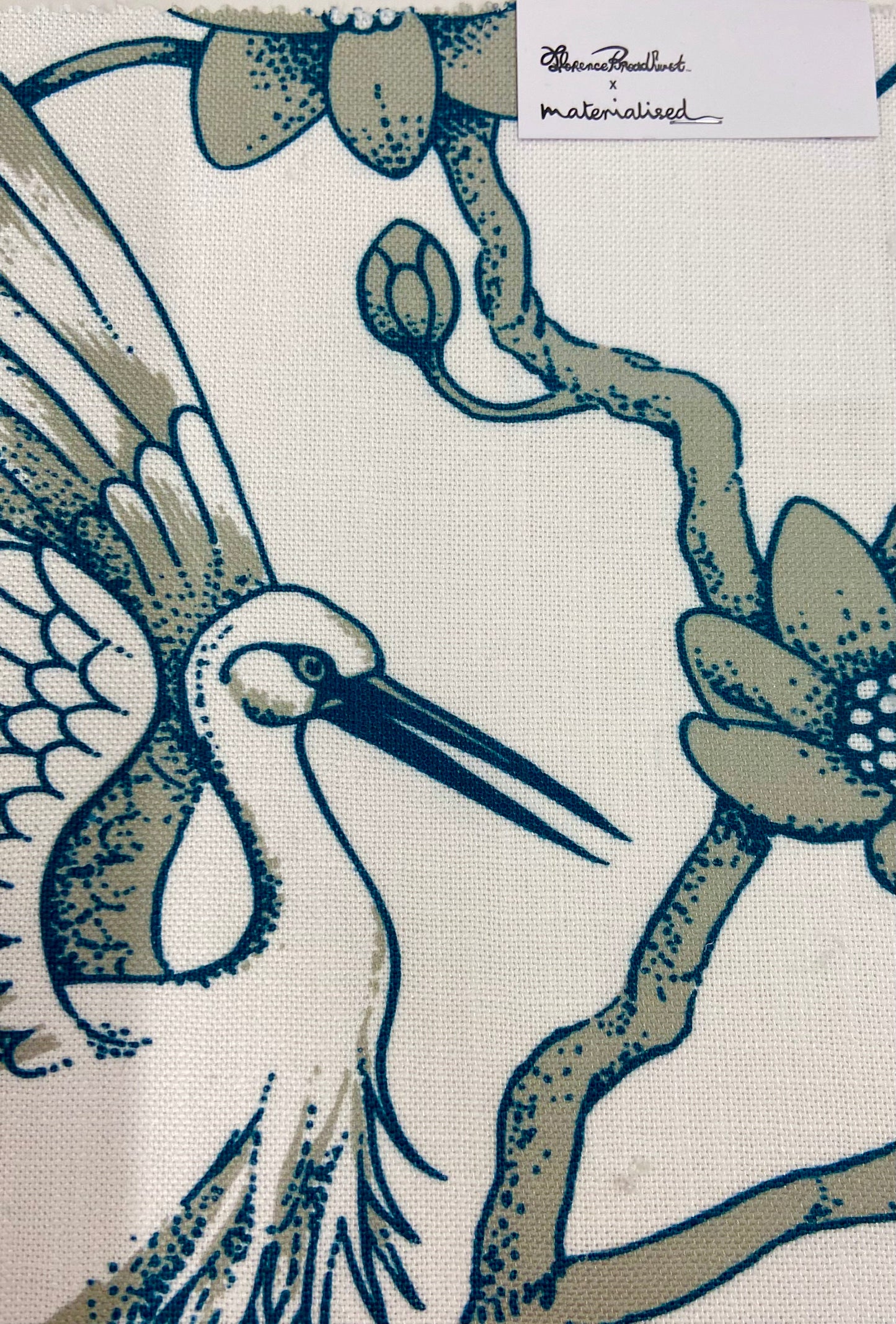 Egrets Florence Broadhurst Fabric - 12 Colours
