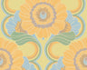 Floral Fantasy Wallpaper - Yellow/Green
