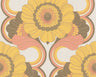 Floral Fantasy Wallpaper - Yellow/Orange