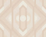 Vibrant Retro Fusion Wallpaper - Peach/Beige