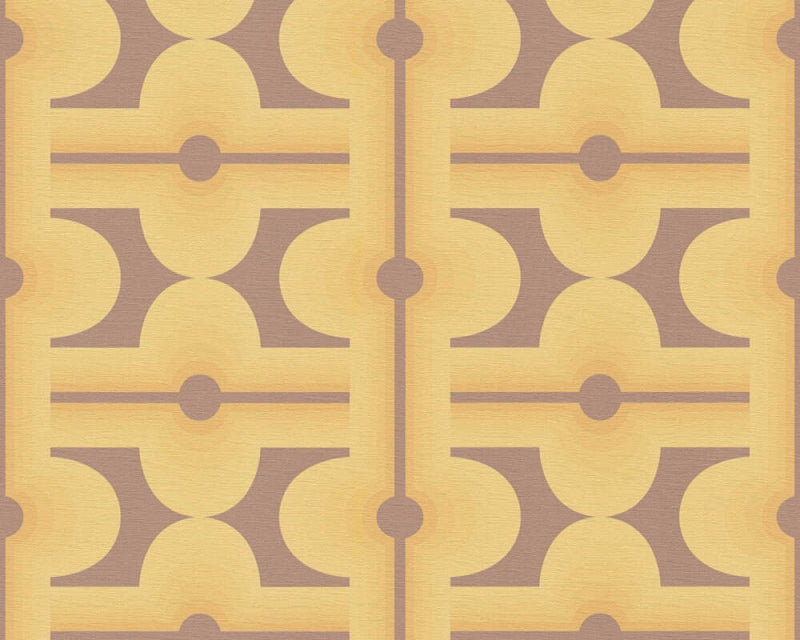 Retro Mesopotamia Wallpaper - 5 Colours