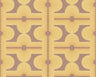 Retro Mesopotamia Wallpaper - Yellow