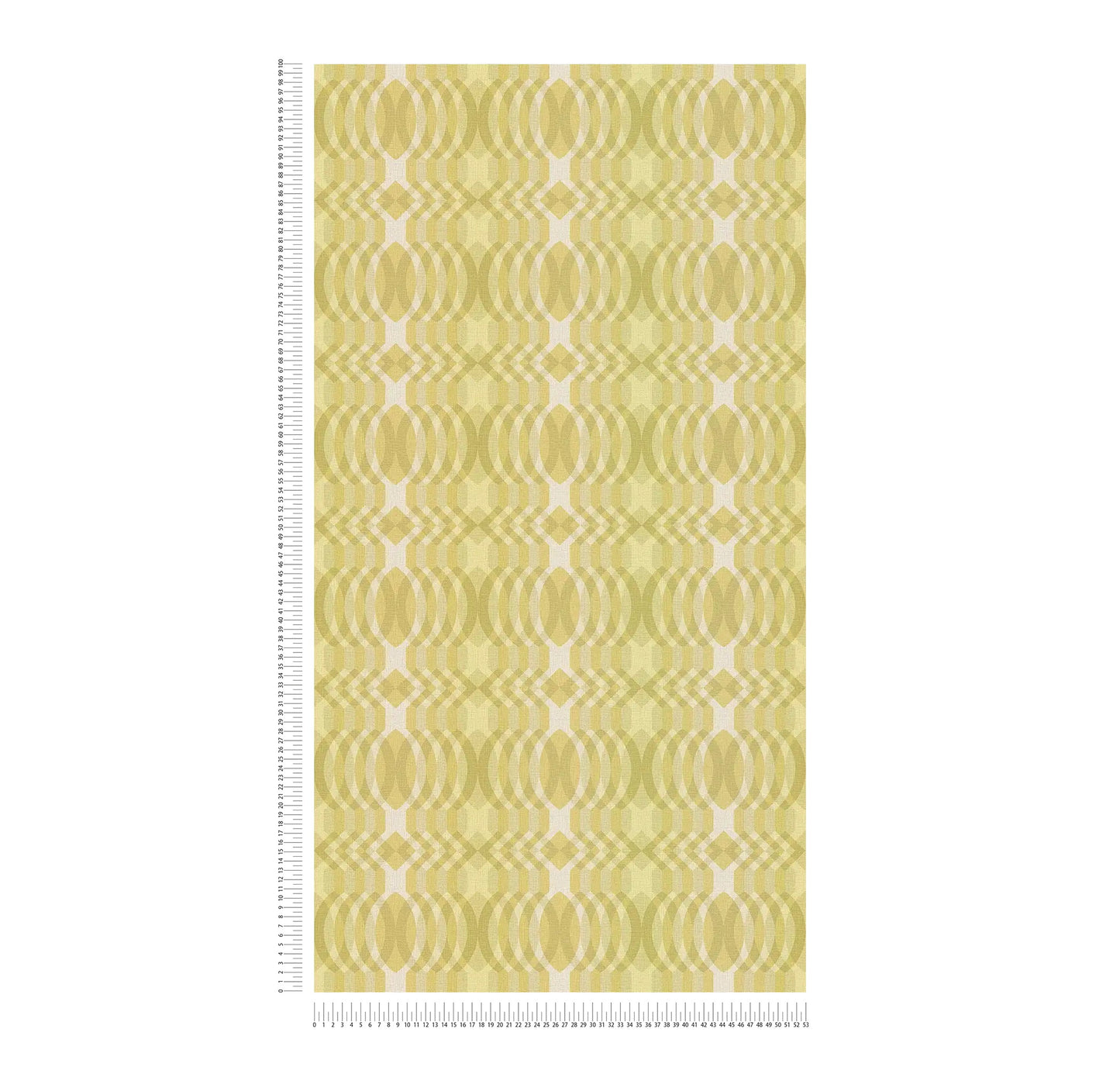 Seeing Double Retro Wallpaper - Citrus