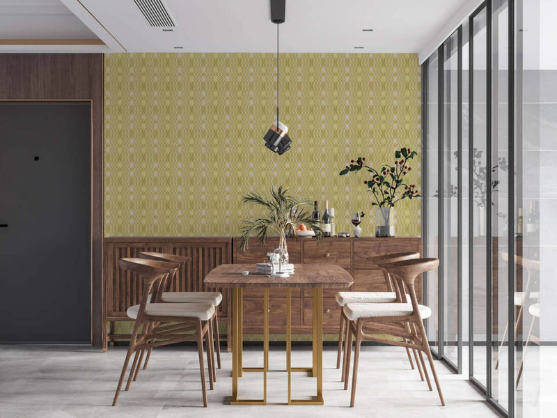 Seeing Double Retro Wallpaper - 5 Colours