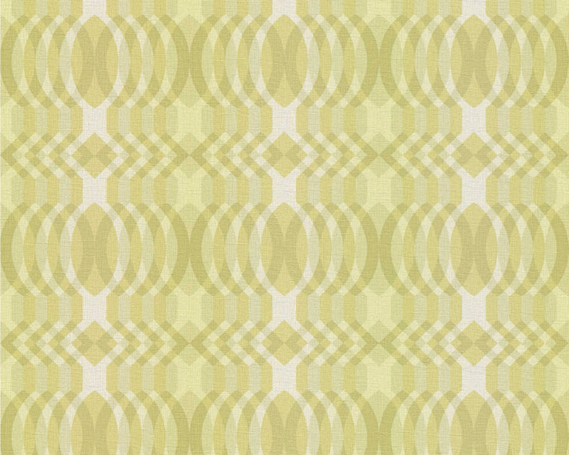 Seeing Double Retro Wallpaper - 5 Colours