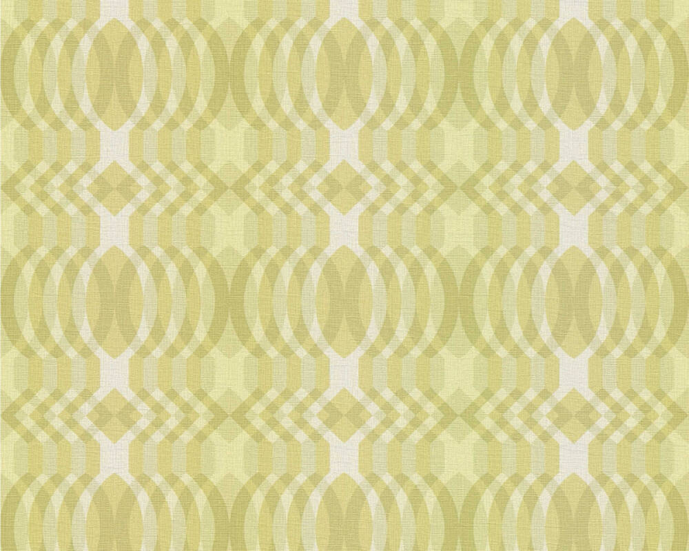 Sample - Seeing Double Retro Wallpaper - Citrus