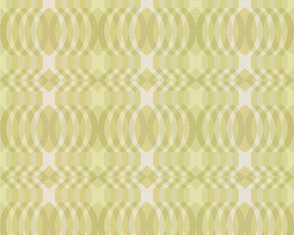 Sample - Seeing Double Retro Wallpaper - Citrus