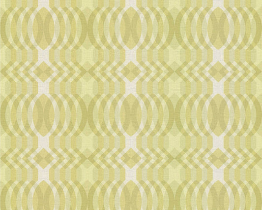 Seeing Double Retro Wallpaper - Citrus