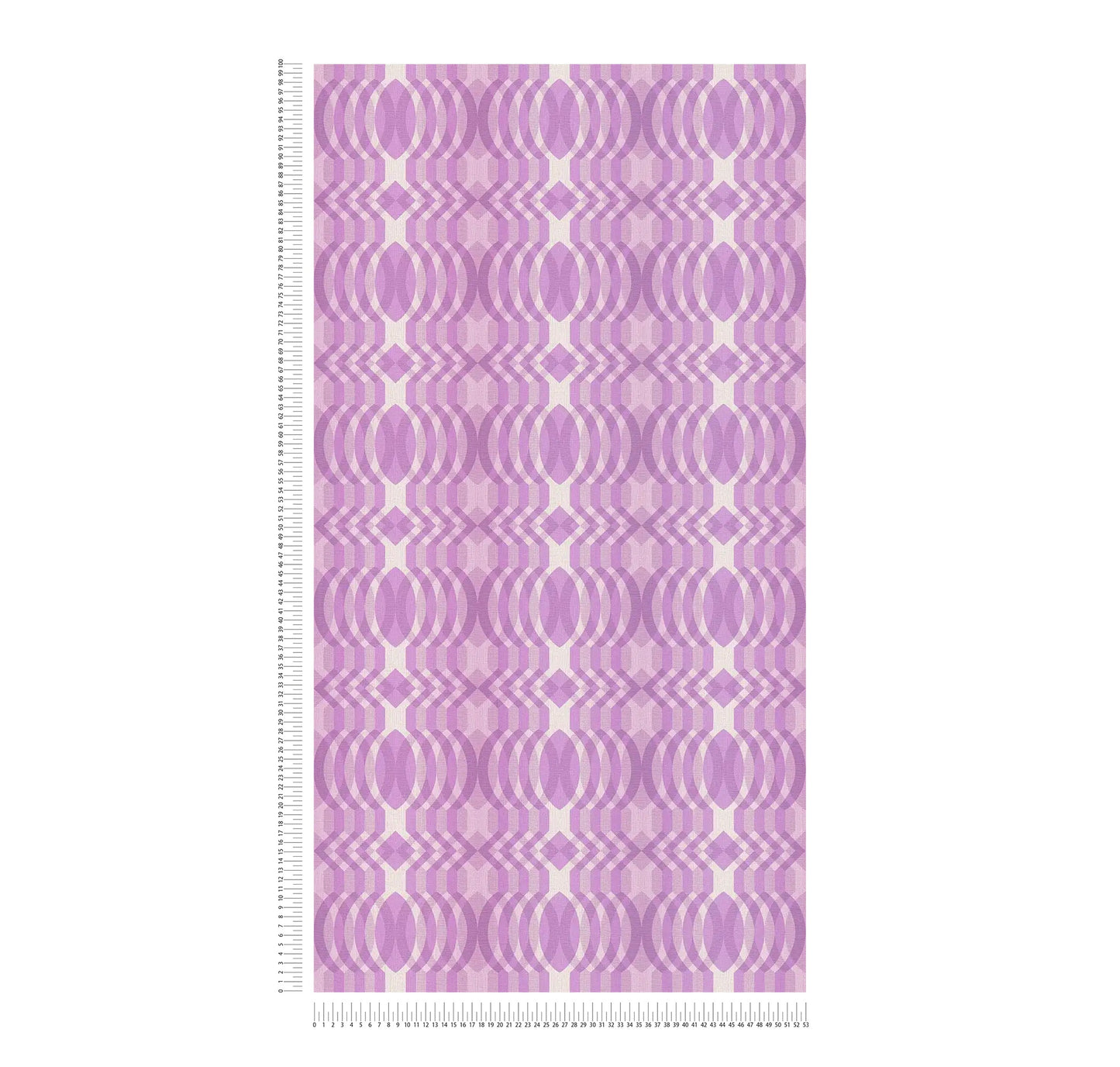 Seeing Double Retro Wallpaper - Purple