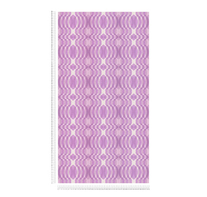 Seeing Double Retro Wallpaper - Purple