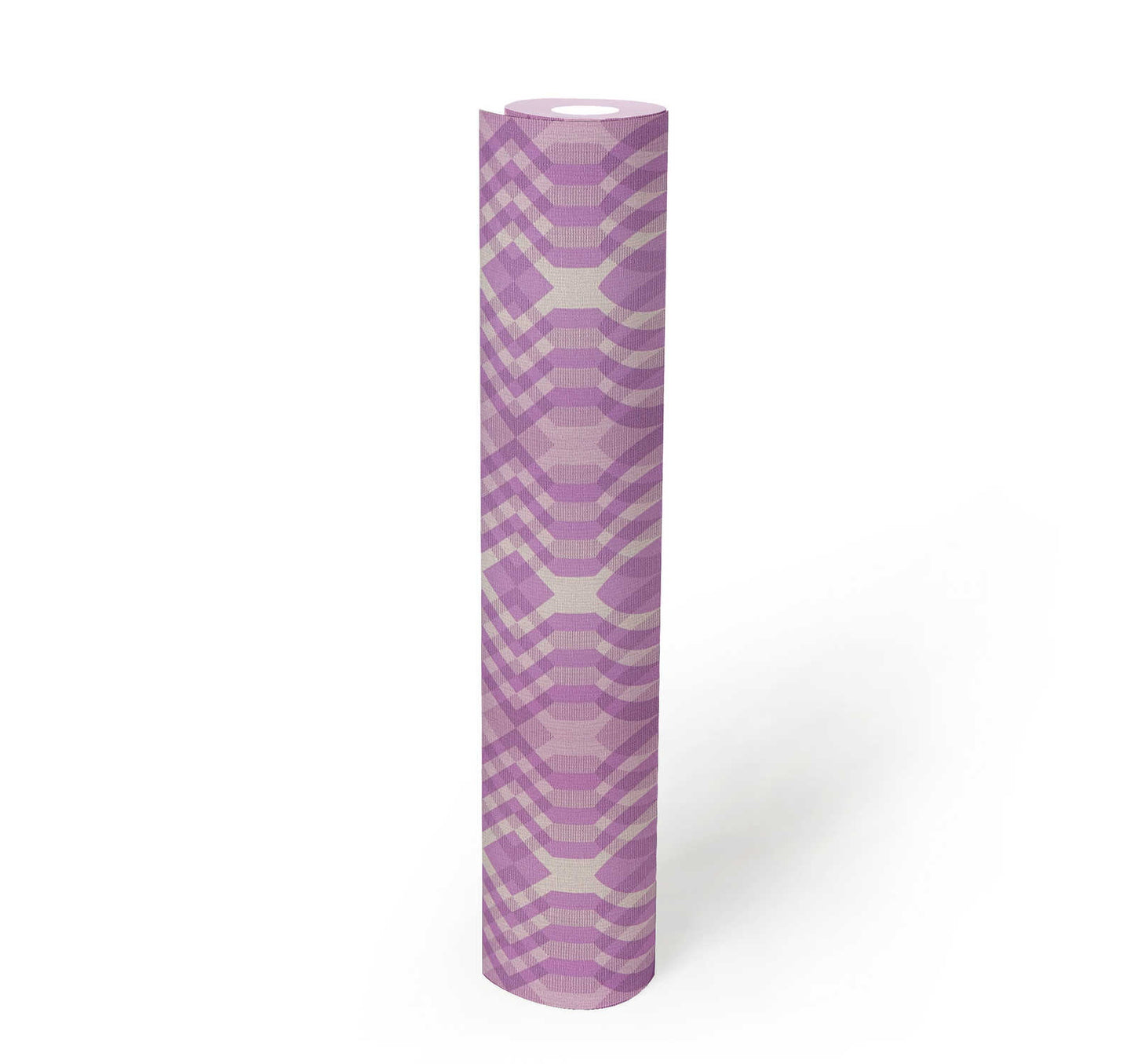 Seeing Double Retro Wallpaper - Purple