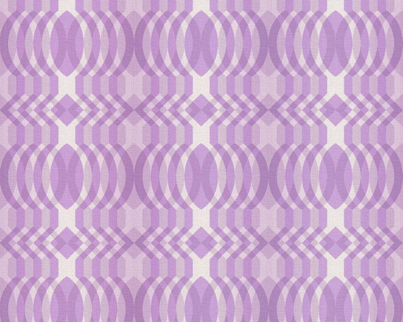 Seeing Double Retro Wallpaper - 5 Colours