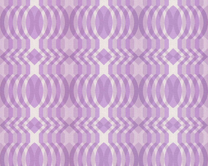 Seeing Double Retro Wallpaper - 5 Colours