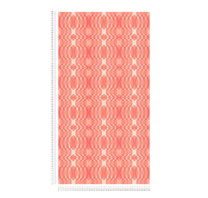 Seeing Double Retro Wallpaper - Red