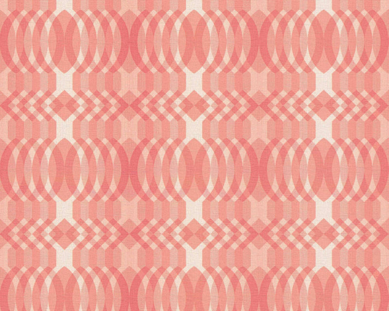 Seeing Double Retro Wallpaper - 5 Colours