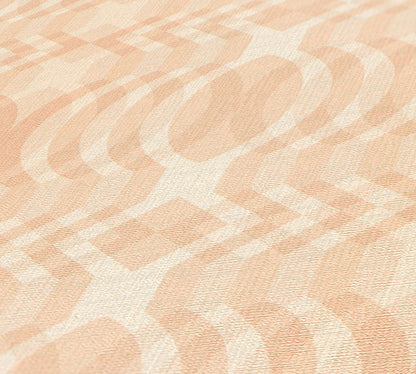 Seeing Double Retro Wallpaper - Beige