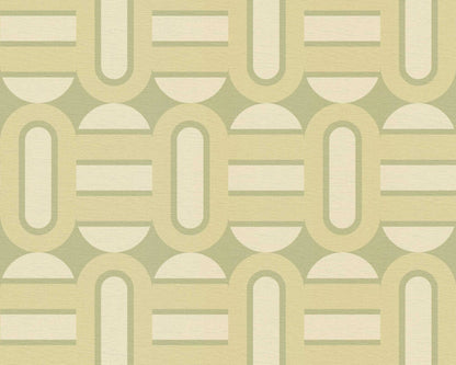 Retroholic Retro Wallpaper - Green