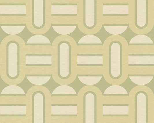 Retroholic Retro Wallpaper - Green