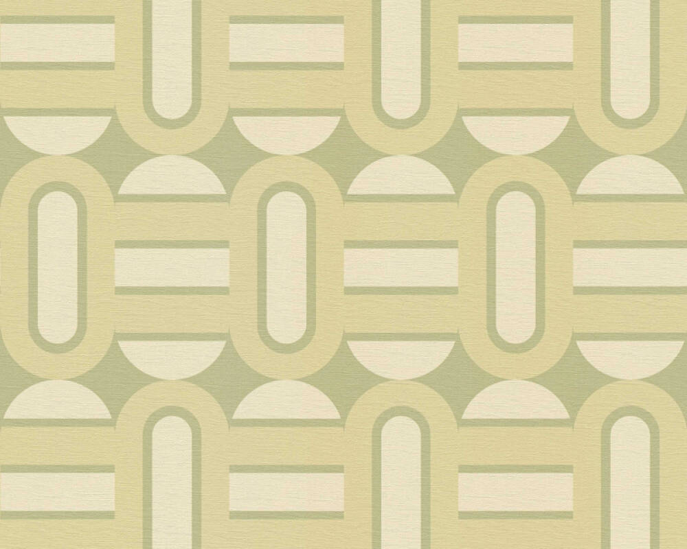 Sample - Retroholic Retro Wallpaper - Green