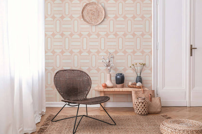 Retroholic Retro Wallpaper - Pink