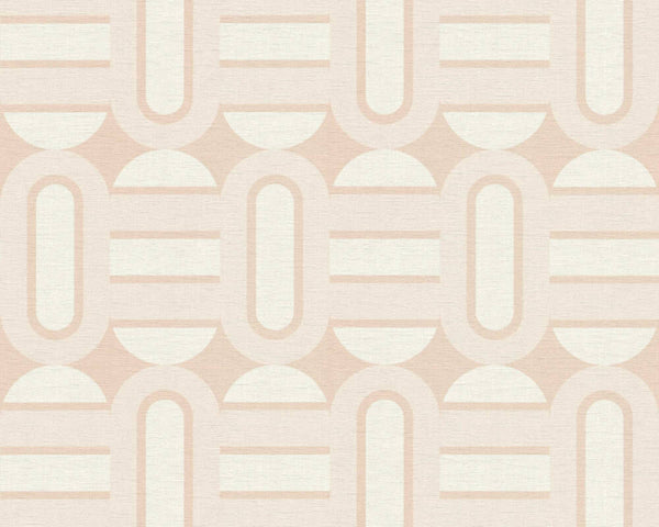 Sample - Retroholic Retro Wallpaper - Pink