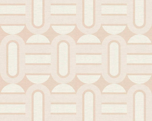 Retroholic Retro Wallpaper - Pink