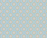 Vintage Dotted Wallpaper - Blue/Beige