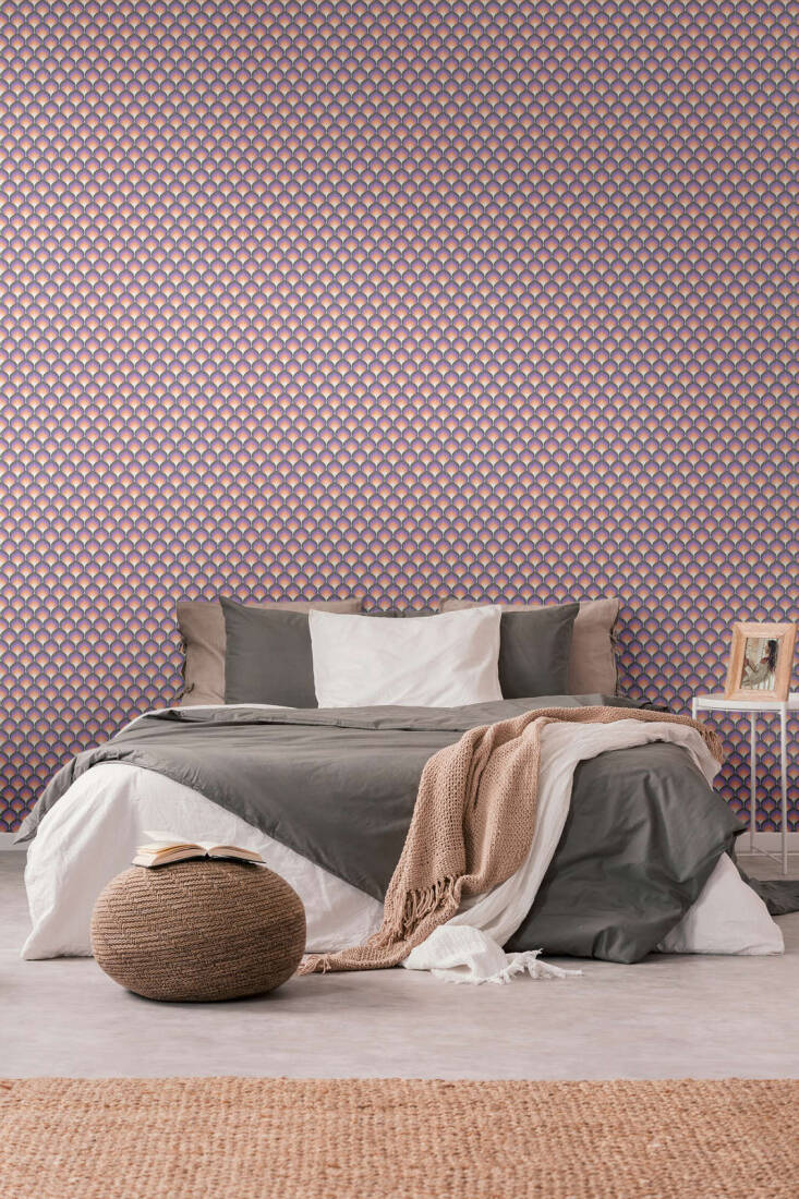 Retro Scales Wallpaper (Retro Chic Collection)