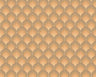 Retro Scales Wallpaper - Orange