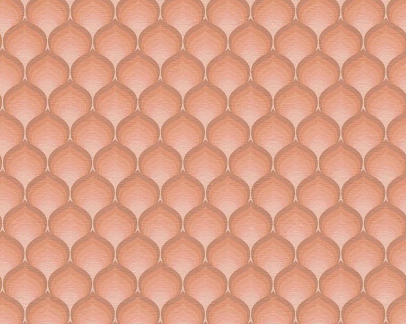 Retro Scales Wallpaper (Retro Chic Collection)